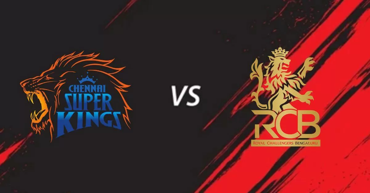 royal challengers bengaluru vs chennai super kings timeline