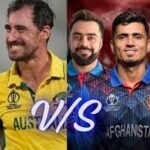 afghanistan national cricket team vs australian men’s cricket team match scorecard