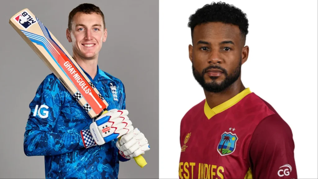 west indies cricket team vs england cricket team match scorecard