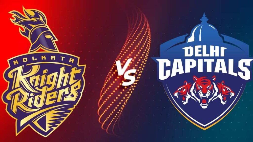 kolkata knight riders vs delhi capitals timeline