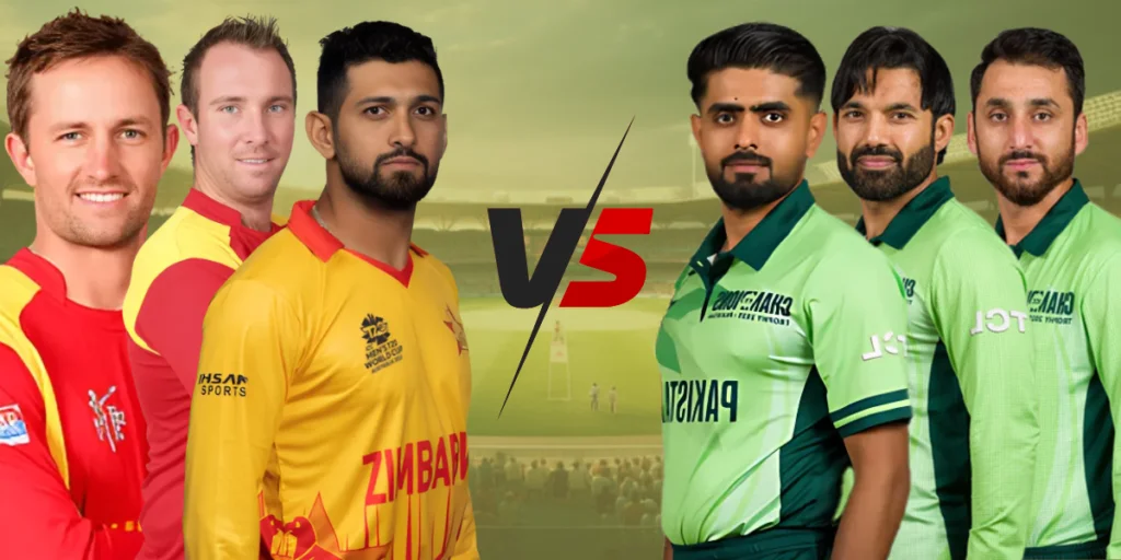 zimbabwe national cricket team vs pakistan national cricket team timeline