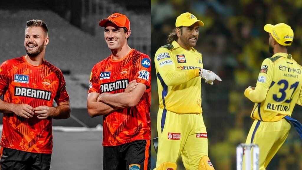 chennai super kings vs sunrisers hyderabad timeline