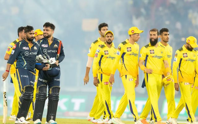 gujarat titans vs chennai super kings timeline