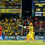Chennai Super Kings vs Punjab Kings Timeline
